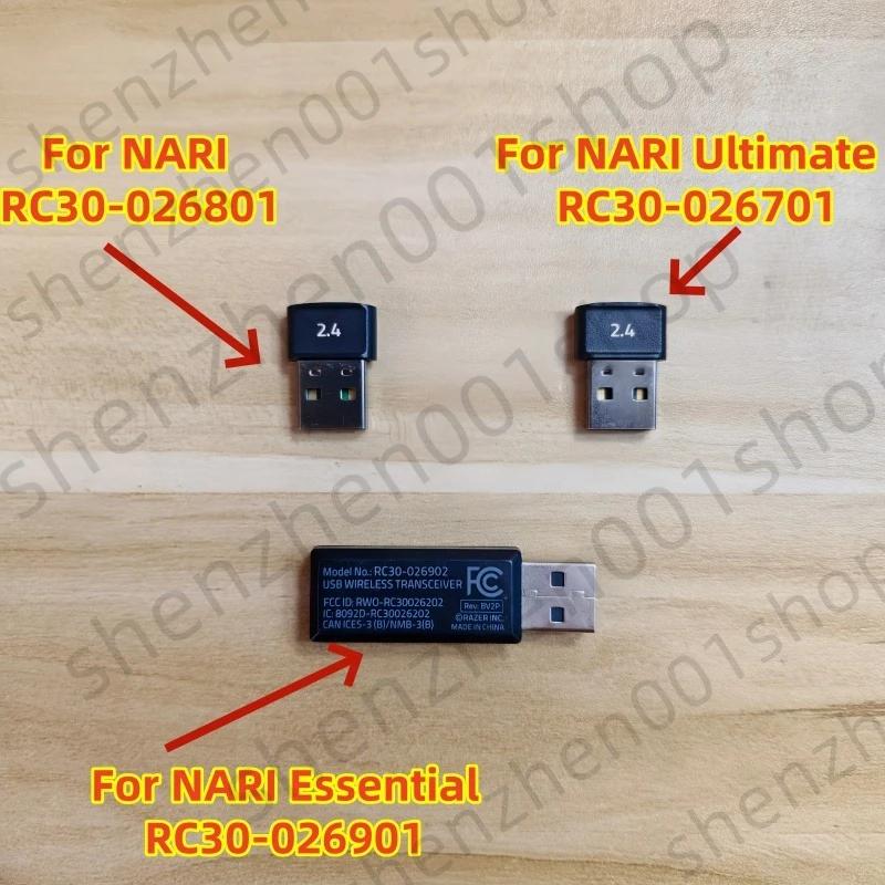 Pour Razer Nari 、 Nari Ultimate 、 Nari Essential/écouteurs de jeu sans fil montés sur la tête, récep