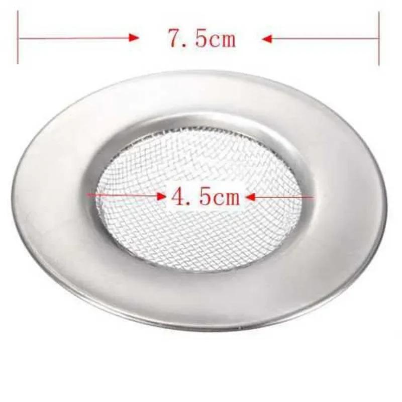 Bouchon collecteur de cheveux pour baignoire en acier inoxydable, trou de vidange de douche, piège f