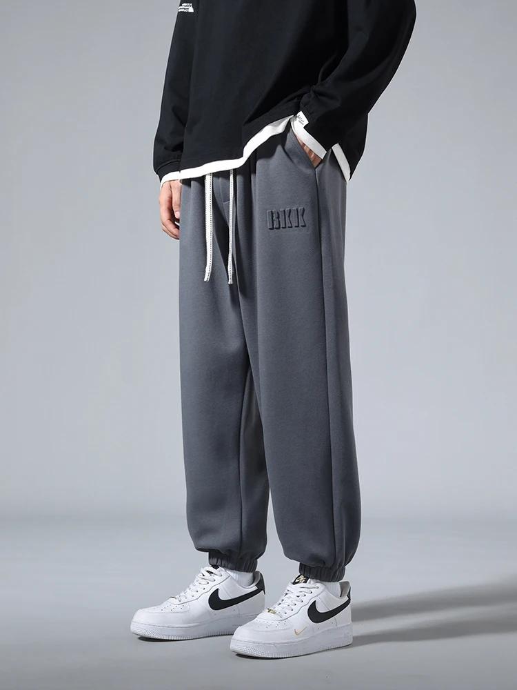 Pantalon de survêtement en coton/Polyester pour hommes, grande taille 8XL 7XL 6XL, Baggy de sport, H