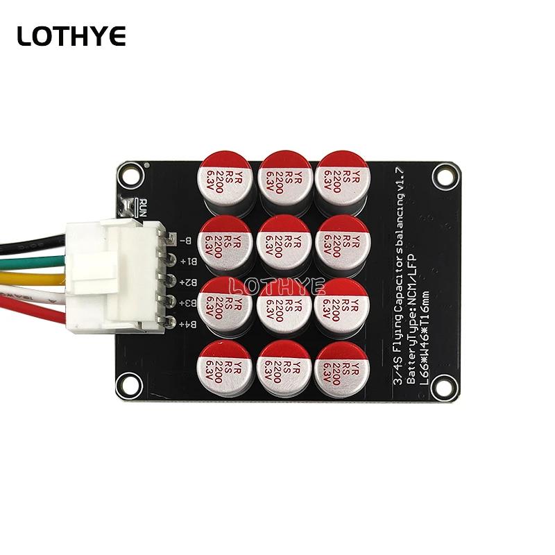LOTHYE 3S 4S carte d'équilibrage d'égaliseur actif 5A batterie au Lithium Li-ion Lipo Lifepo4 LTO ba