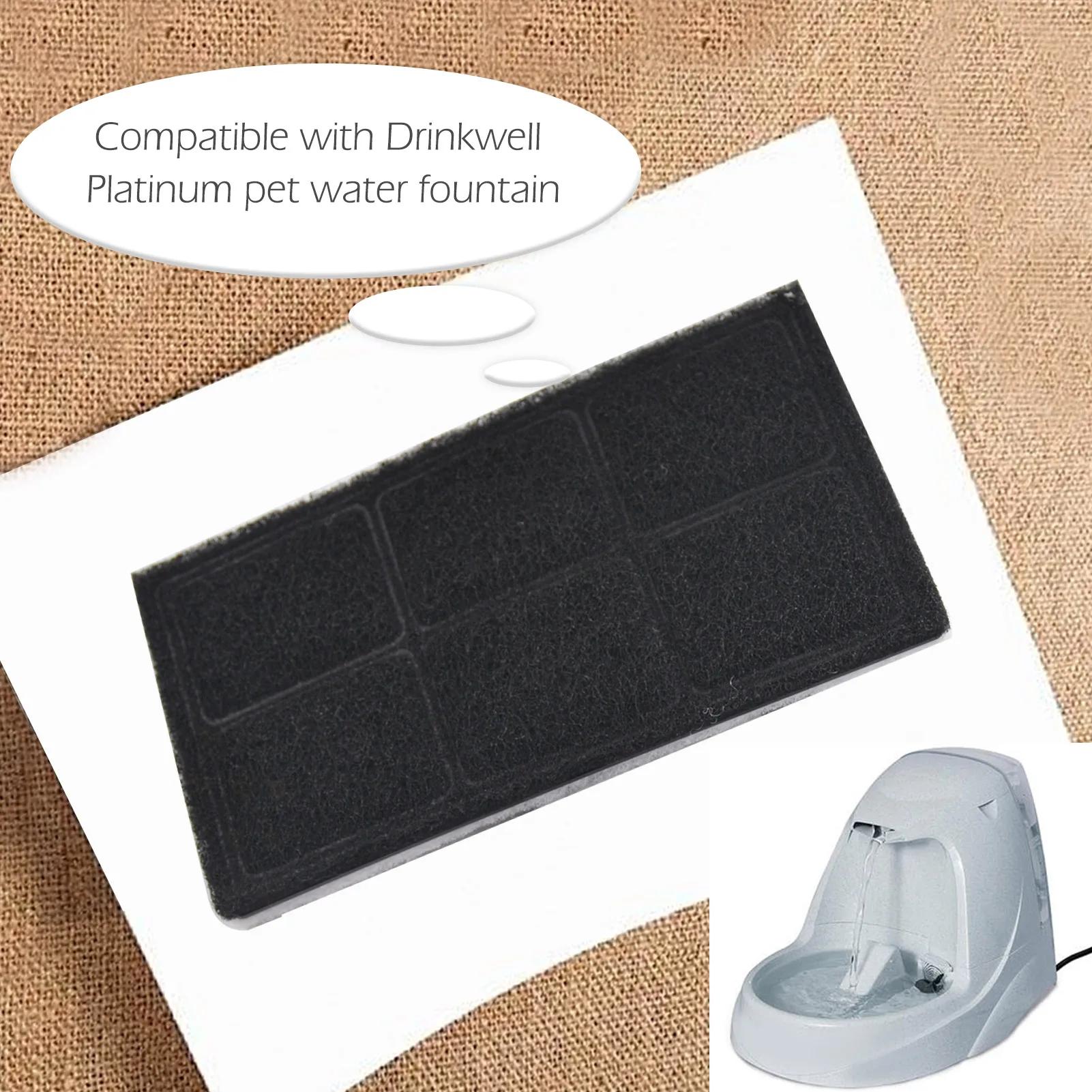 Noyau de fontaine à boire 12 pièces, Compatible avec les filtres de fontaine à eau Drinkwell Platinu