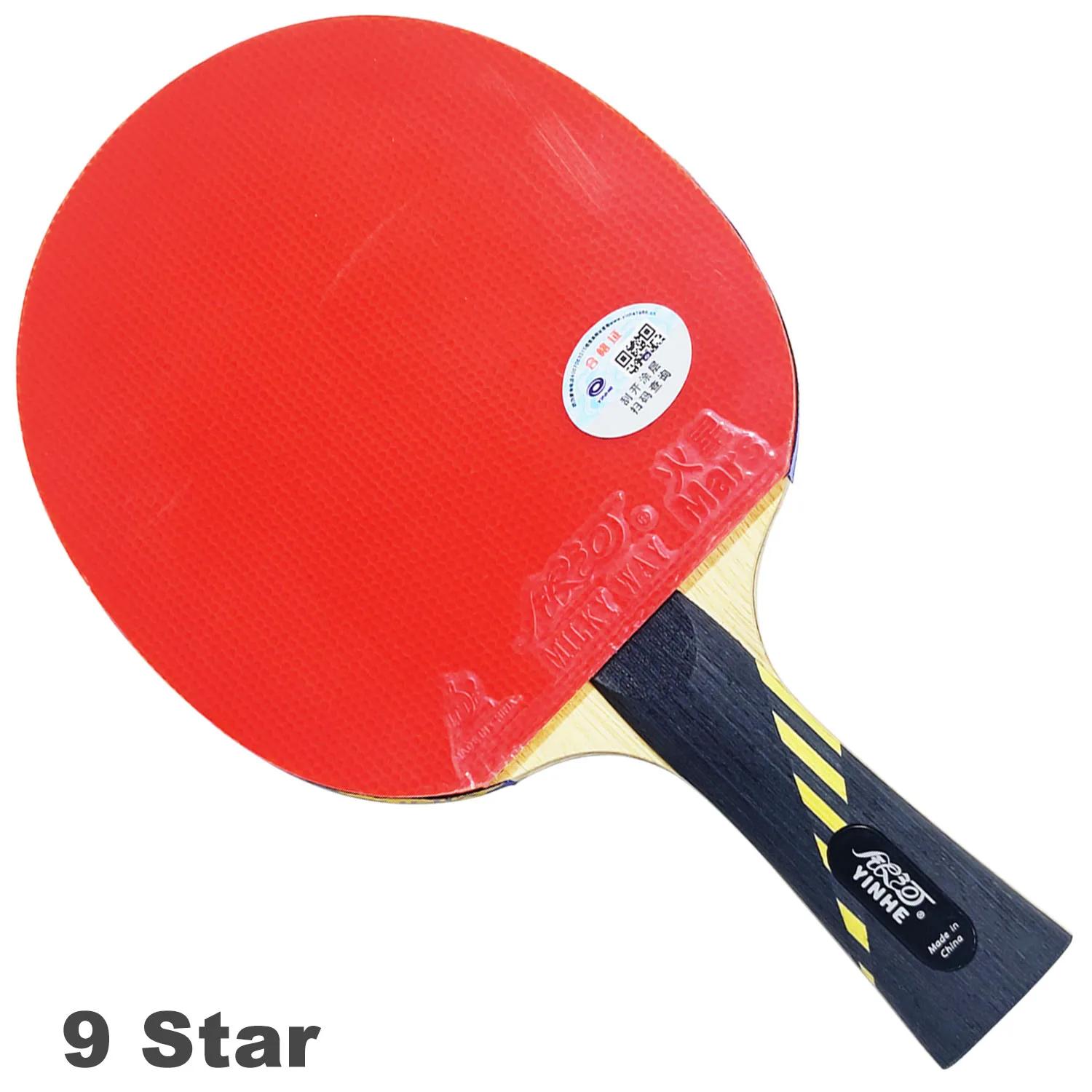 Raquette de Tennis de Table professionnelle Yinhe 7/8/9/10 étoiles raquette de Ping-Pong offensive e