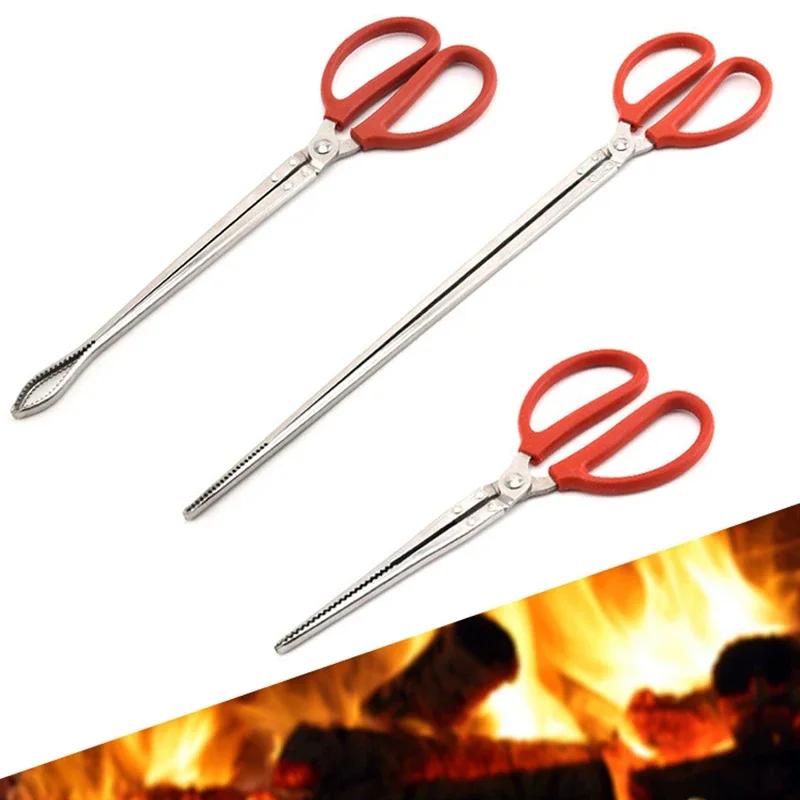 Pince à crabe multifonction en acier inoxydable, outil à main durable, pince à anguilles, longue poi