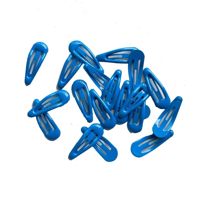 Pinces à cheveux BB colorées en forme de goutte d'eau pour enfants, 20 pièces/lot, 3cm, jolies éping