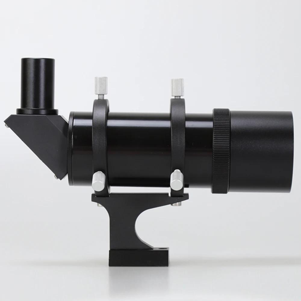 EYSDON 9x50mm portée de recherche d'image correcte à Angle droit OTA avec anneaux de guidage de serr