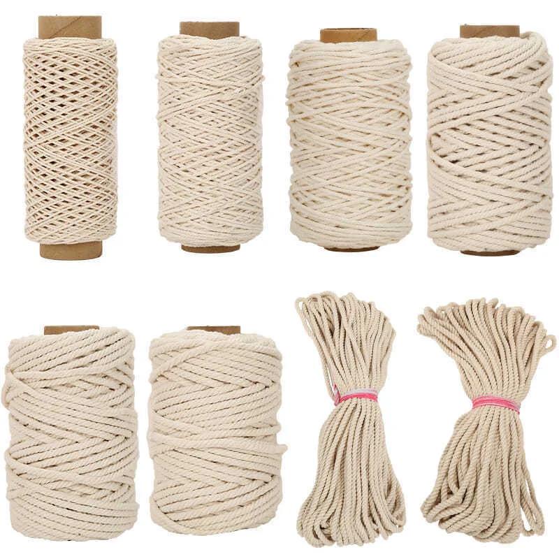 Bricolage macramé cordon coton corde ficelle ruban artisanat attrape-rêves travail manuel maison boh