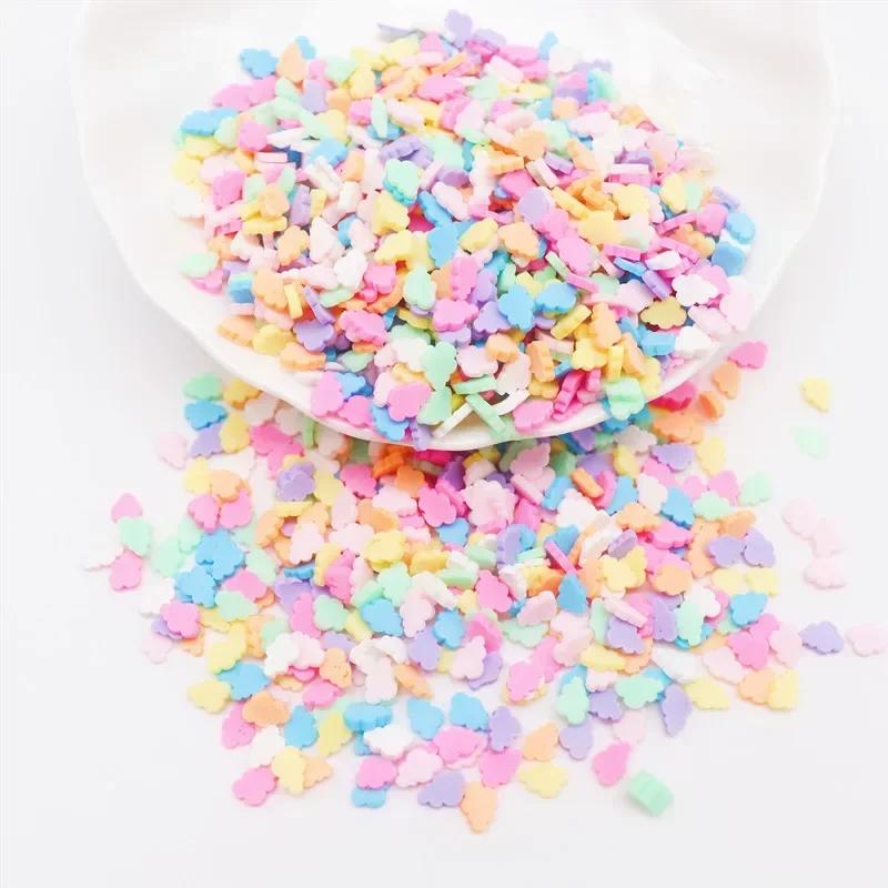 Boxi Slime-Tranches de fruits en forme d'étoile, de fleur, de cœur, bonbons, multi-séries, argile po
