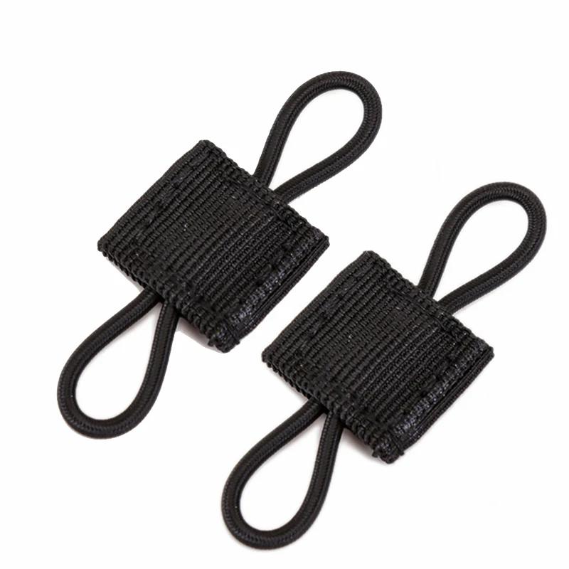 Système Molle tactique, boucle de sac à dos, sangle fixe PTT, ruban élastique Molle pour bâton d'ant