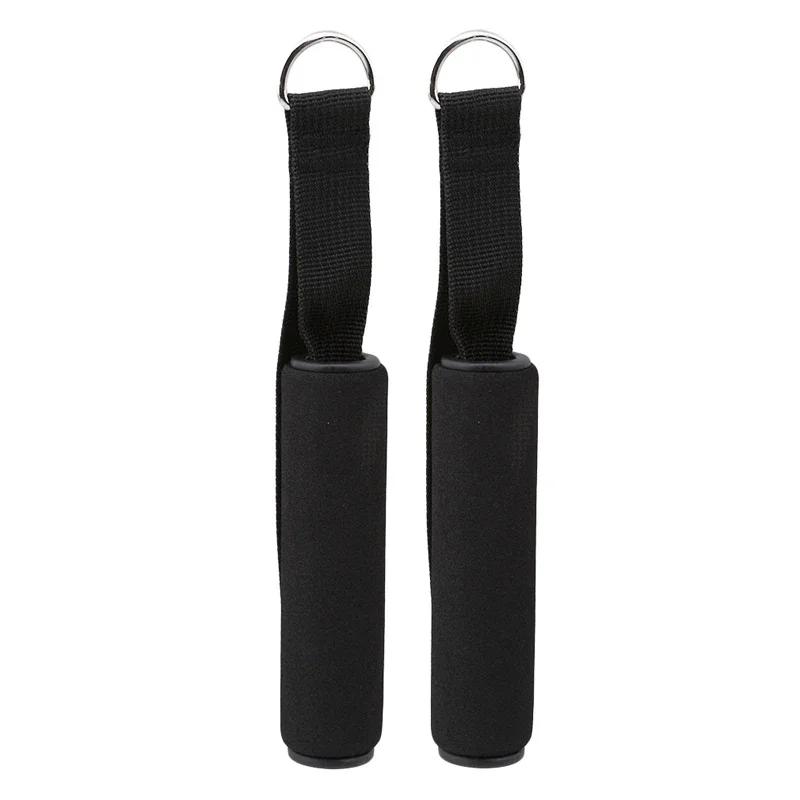 2 poignées de traction pour accessoires de fitness, poignée de bande d'exercice, poignée de rallye p