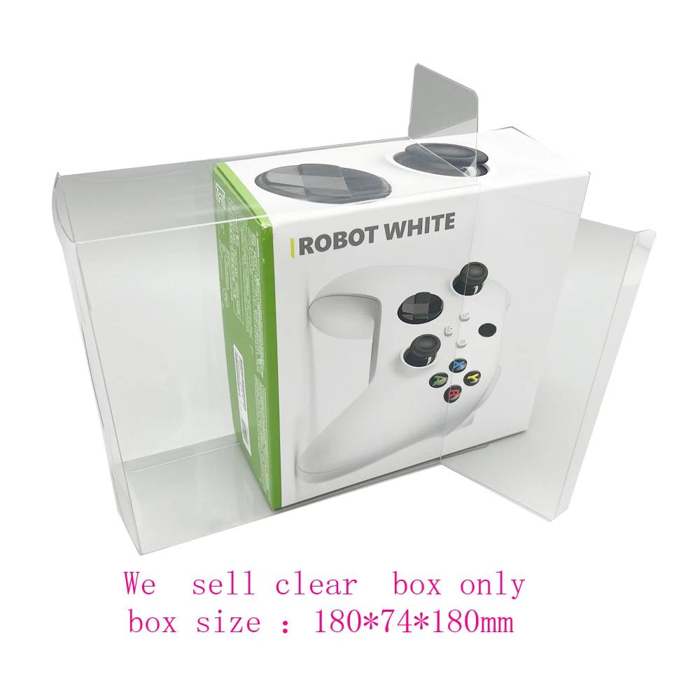 Boîte de protection transparente en PET pour manette de jeu XBOX Series X pour XSX, boîte de rangeme