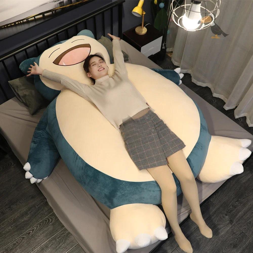 30/200 cm énorme Pokemon ronflement Anime jouets en peluche grand Pokémon peluche Kawaii Semi-fini é