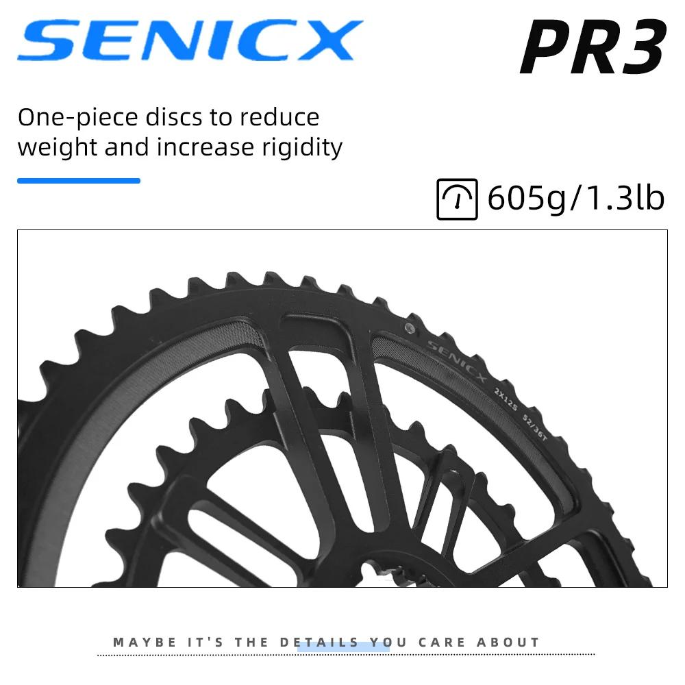 GENICX Store 3-Pédalier de vélo de route en aluminium, haute qualité, 165/170/172, 5/175mm, JO46-30T