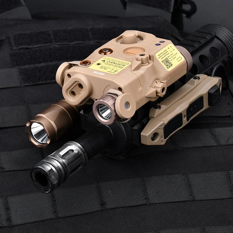 WADSN PEQ15 PEQ 15 vert point rouge indicateur Laser Surefir M300 M600 Airsoft lampe de poche arme l
