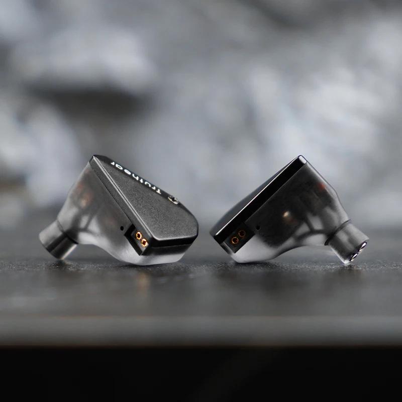 Truthear-Écouteurs hybrides HEXA 1esse + 3BA, oreillettes avec câble 0,78 et 2 broches
