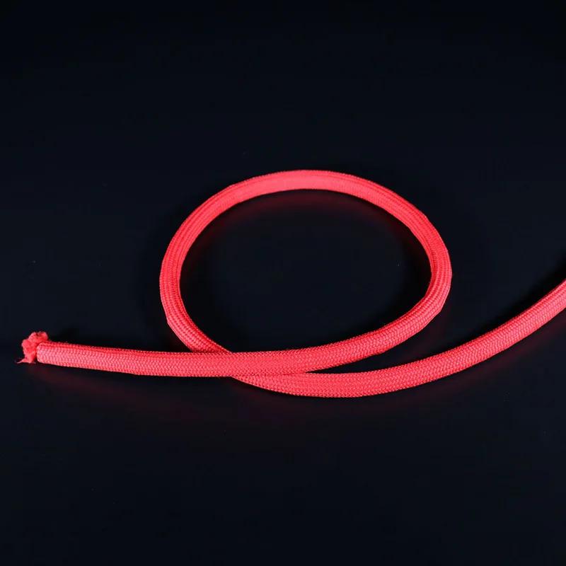 Corde rigide de luxe (rouge) par Kupper, tours de magie, corde douce pour Magia rigide, gros plan, i