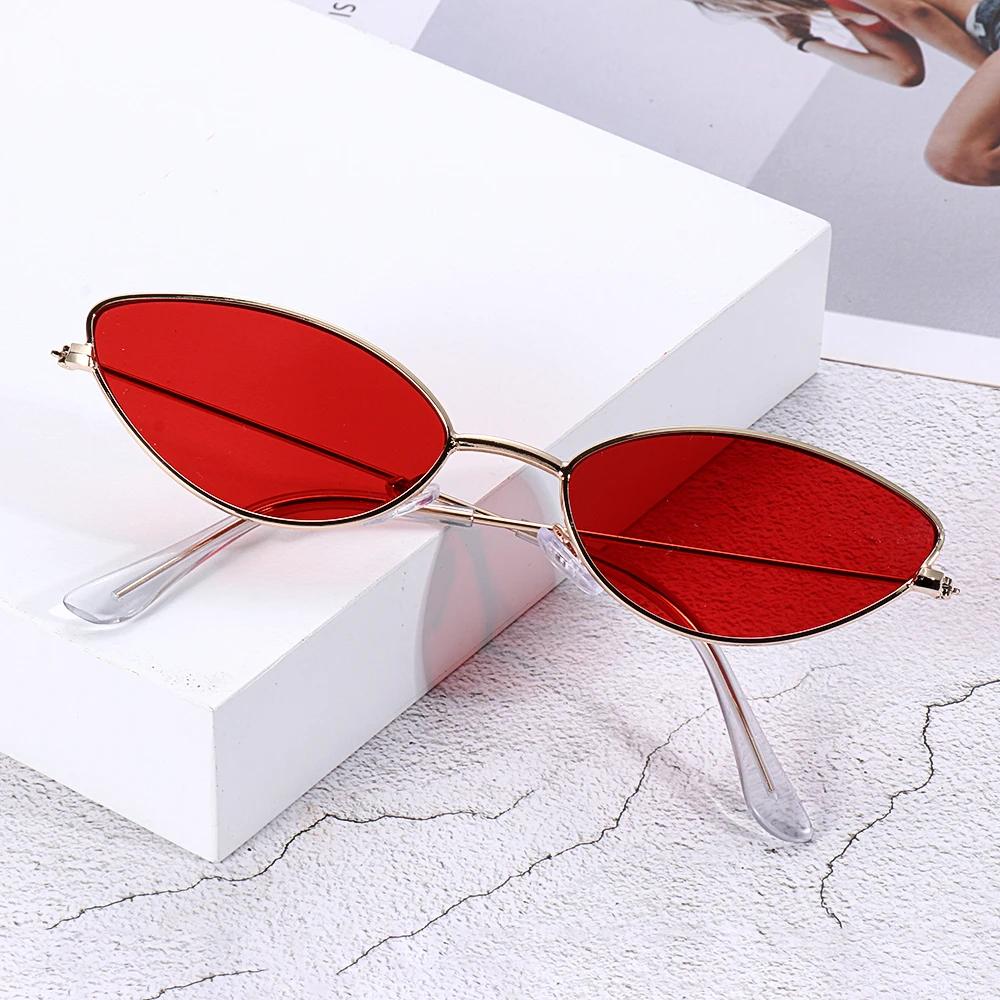 Lunettes de soleil œil de chat vintage pour femmes, petites lunettes de soleil rétro, nuances UV400,