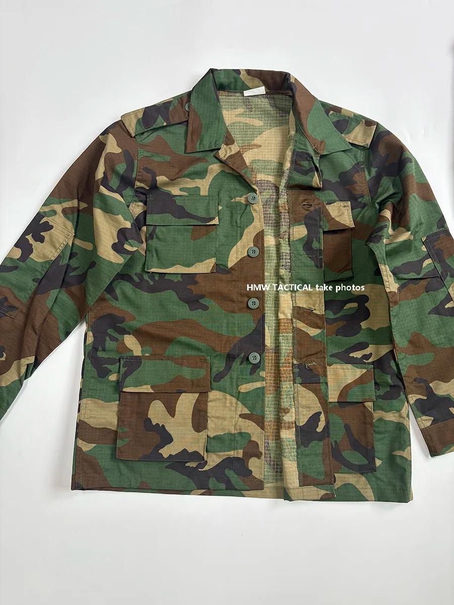 Costume camouflage BDU pour hommes, résistant à l'usure, vêtements d'entraînement en plein air, M81 