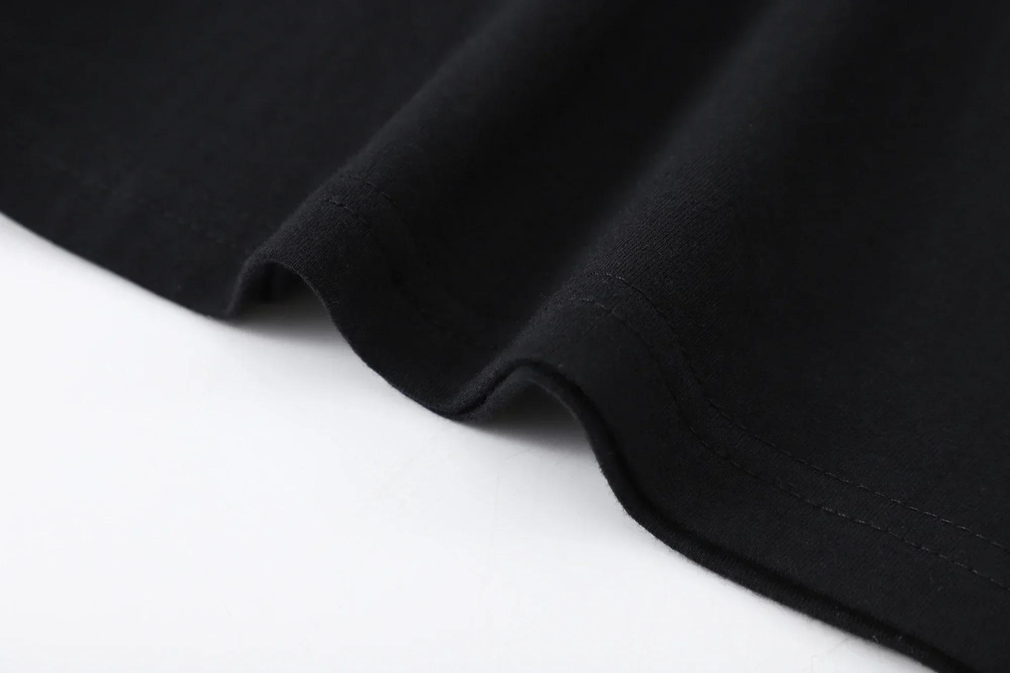 T-shirt femme t-shirt chat week-end quotidien noir imprimé manches courtes mode drôle col rond coupe