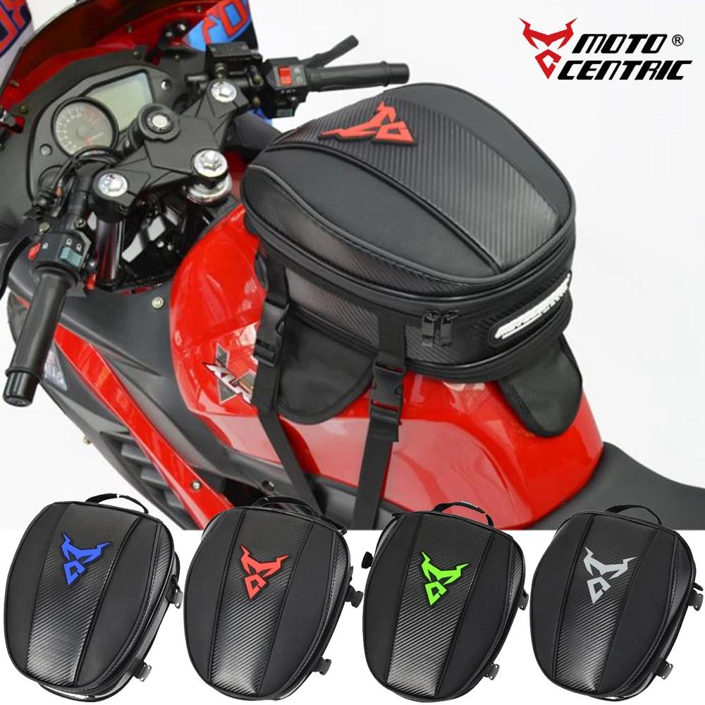 Sac de queue de moto multifonction, sacs de casque de motocross, sacs d'huile de carburant magnétiqu