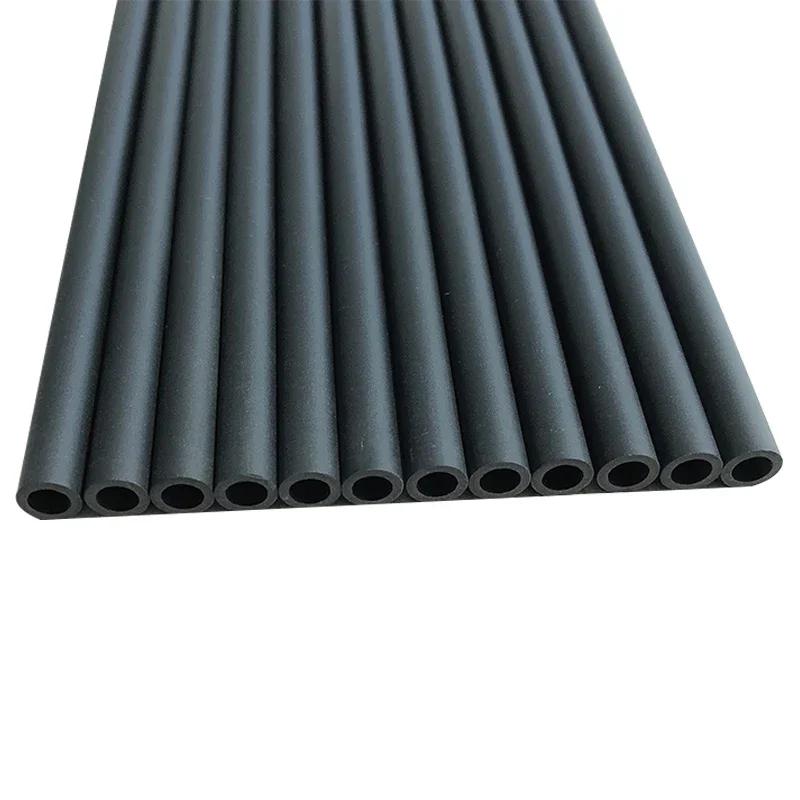 Flèches Tir à l'Arc Carbone 12 Pièces - Arbre ID4.2mm 30 Pouces pour Arc Classique Accessoires