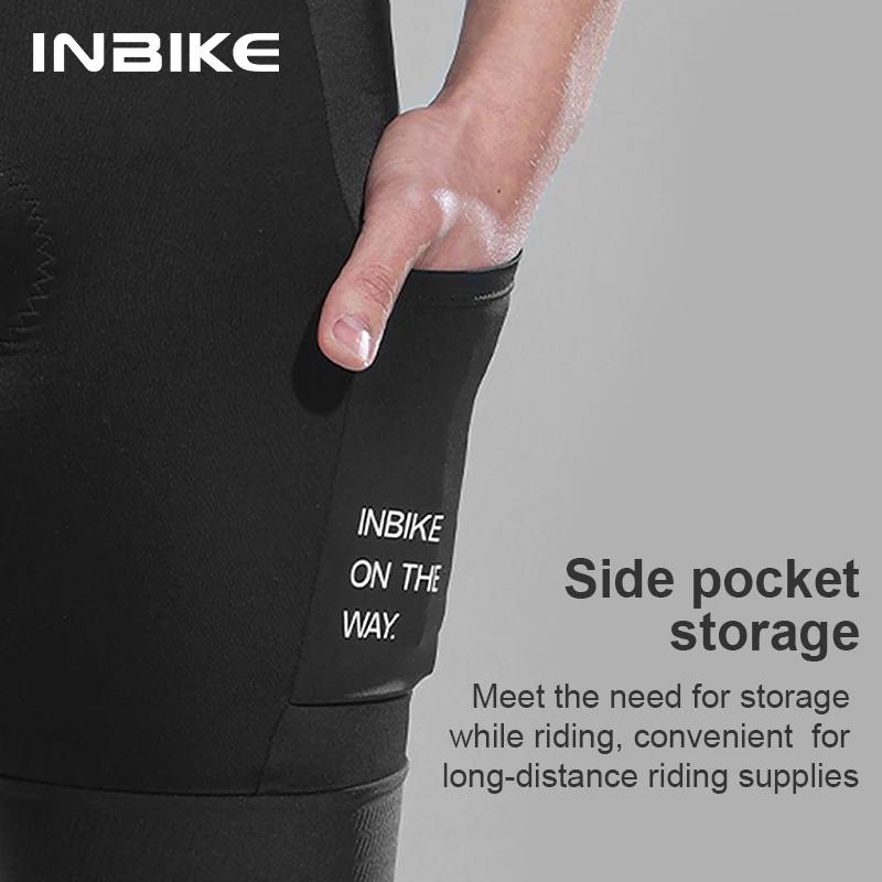 INBIKE-Ensemble de maillot de cyclisme pour homme, short à manches courtes, séchage rapide, vêtement