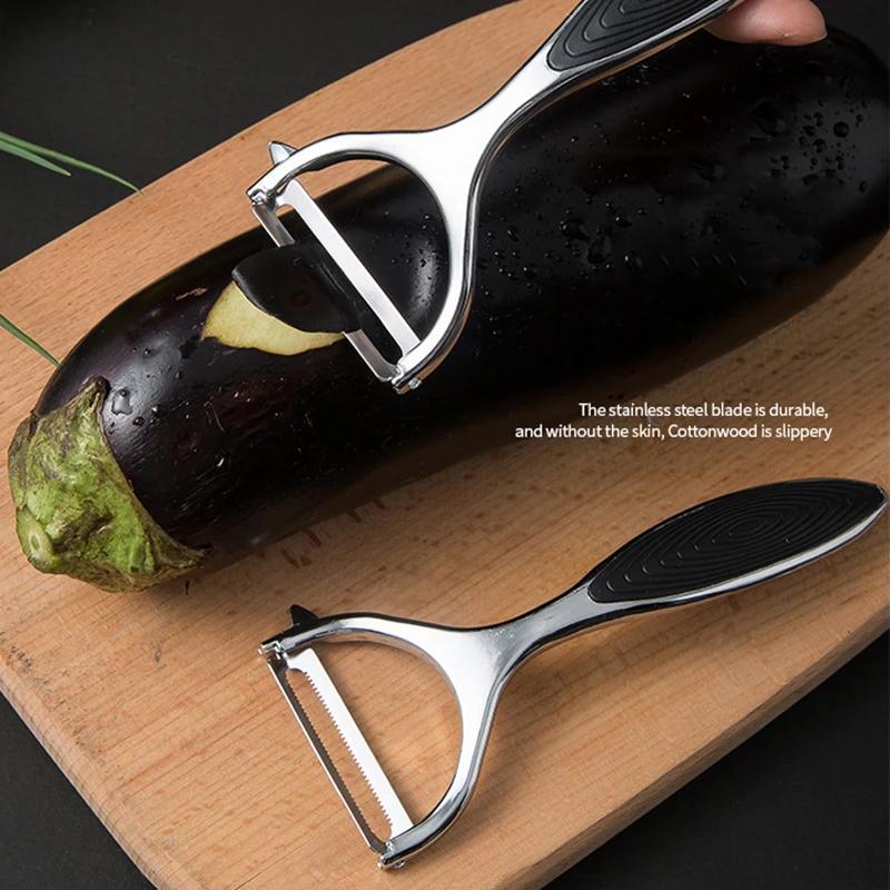 Accessoires de cuisine en acier inoxydable, éplucheur de légumes multifonction, coupe-pommes de terr