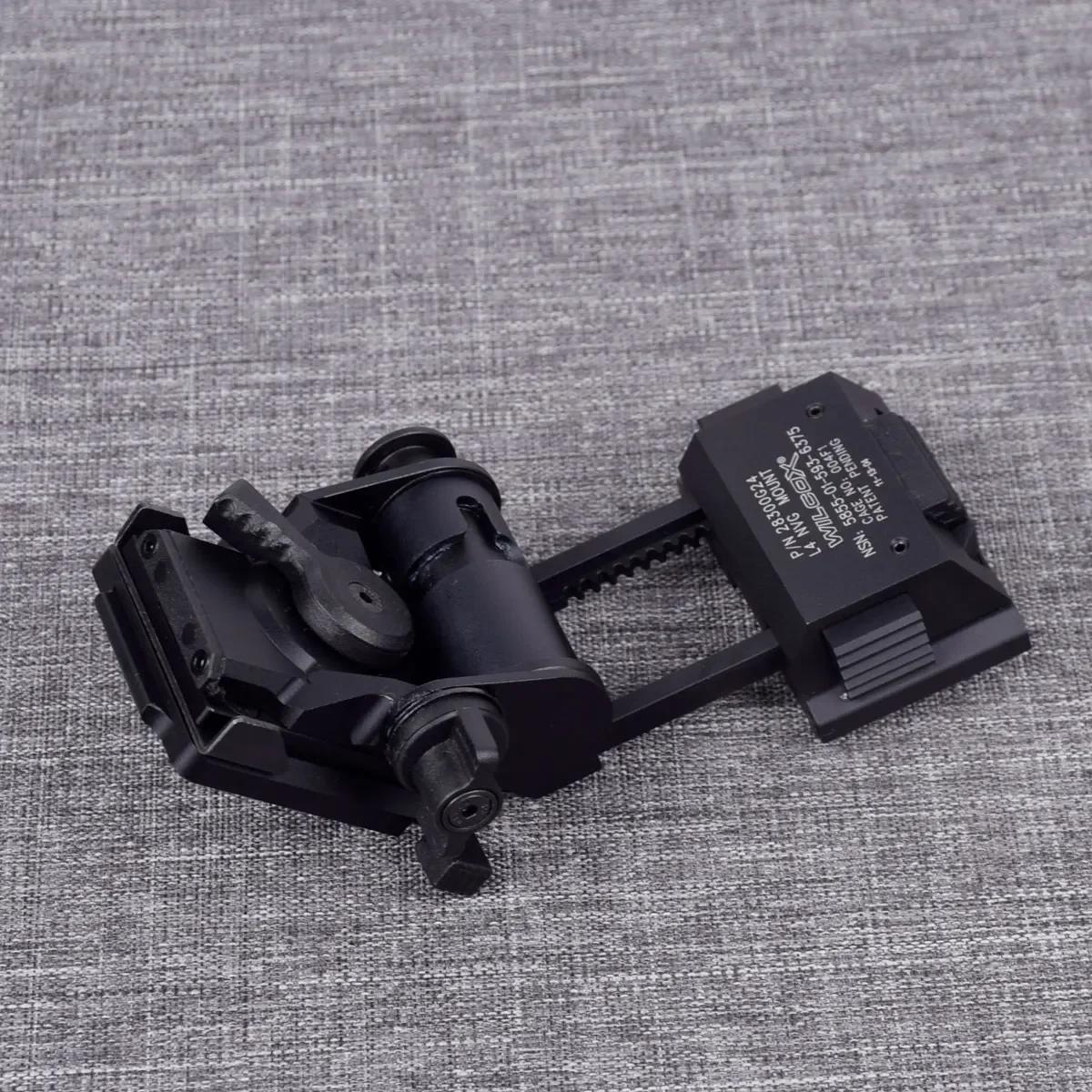 Wilcox métal L4 G24 L4G24 casque NVG support de montage pour PVS15 PVS18 GPNVG18 lunettes de Vision