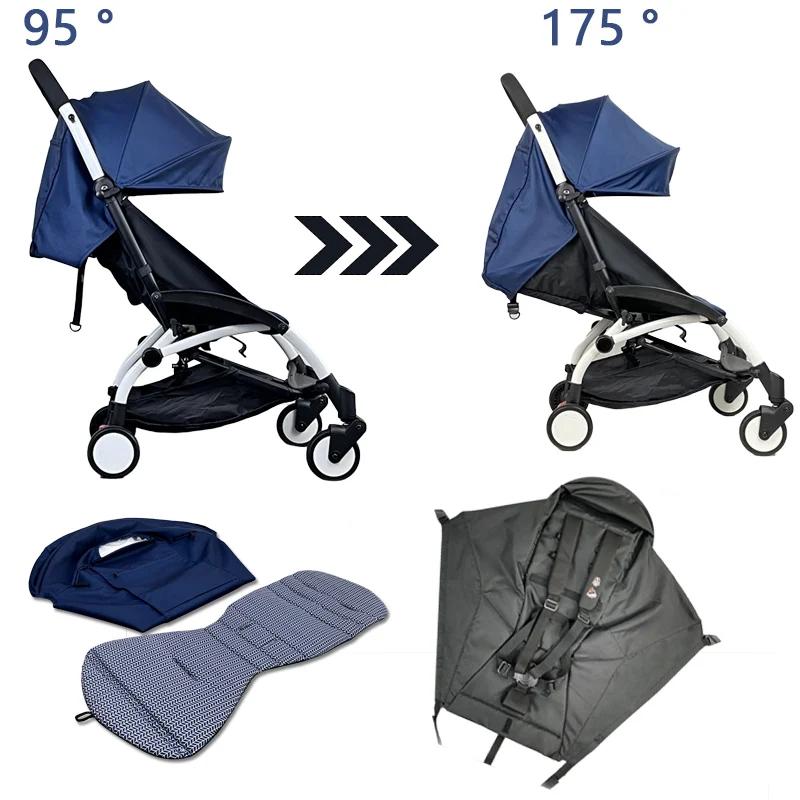Housse de siège avec dossel, accessoires de poussette, coussin de siège Compatible avec Babyzen YOYO