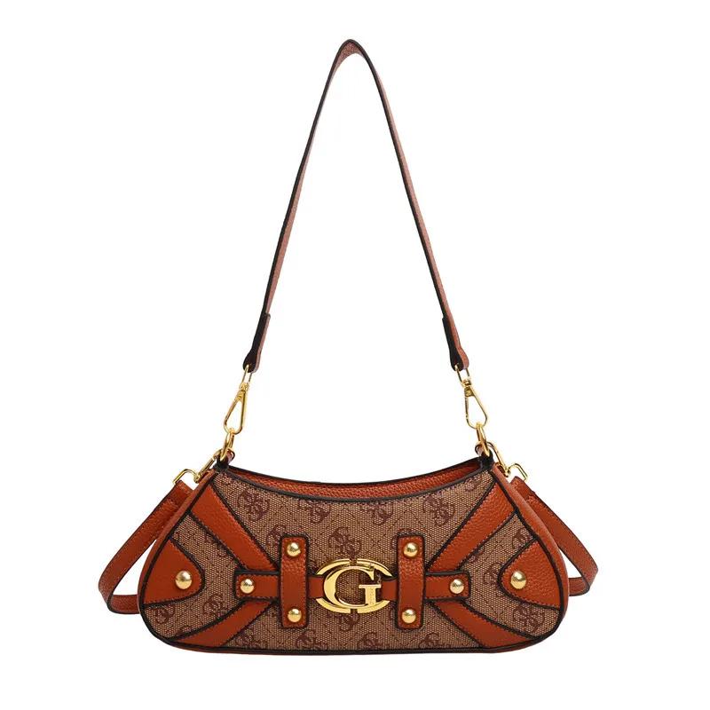 Nouveau sac bandoulière moto pour femme, sac à l'épaule décontracté de haute qualité, style Hot Girl