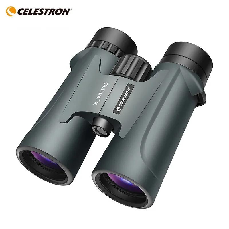 Celestron Outland X 8x42 10X42 jumelles vertes jumelles étanches et antibuée pour adultes optique mu