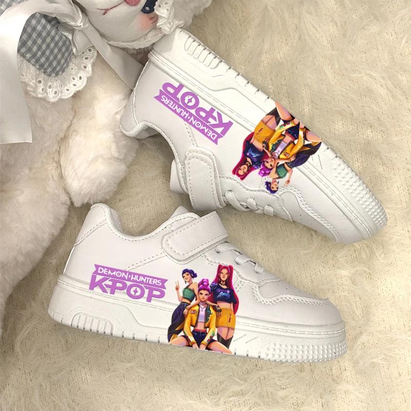 Chaussures décontractées KPOP pour enfants 2026 – Nouvelle collection de baskets blanches tendance p