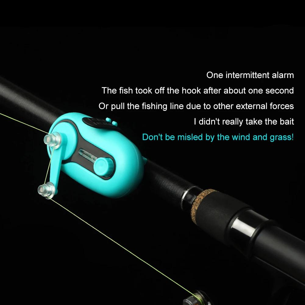 Alarme de morsure de poisson pour canne à pêche, Buzzer électronique puissant, indicateur lumineux L
