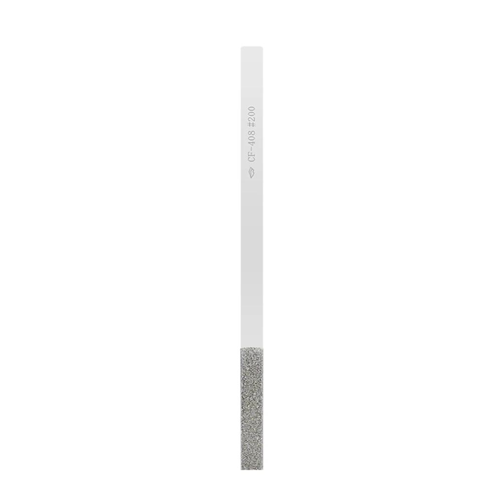 Lime diamantée en forme de cône plat pour le meulage, moule de coupe, outils à main de bricolage, CF
