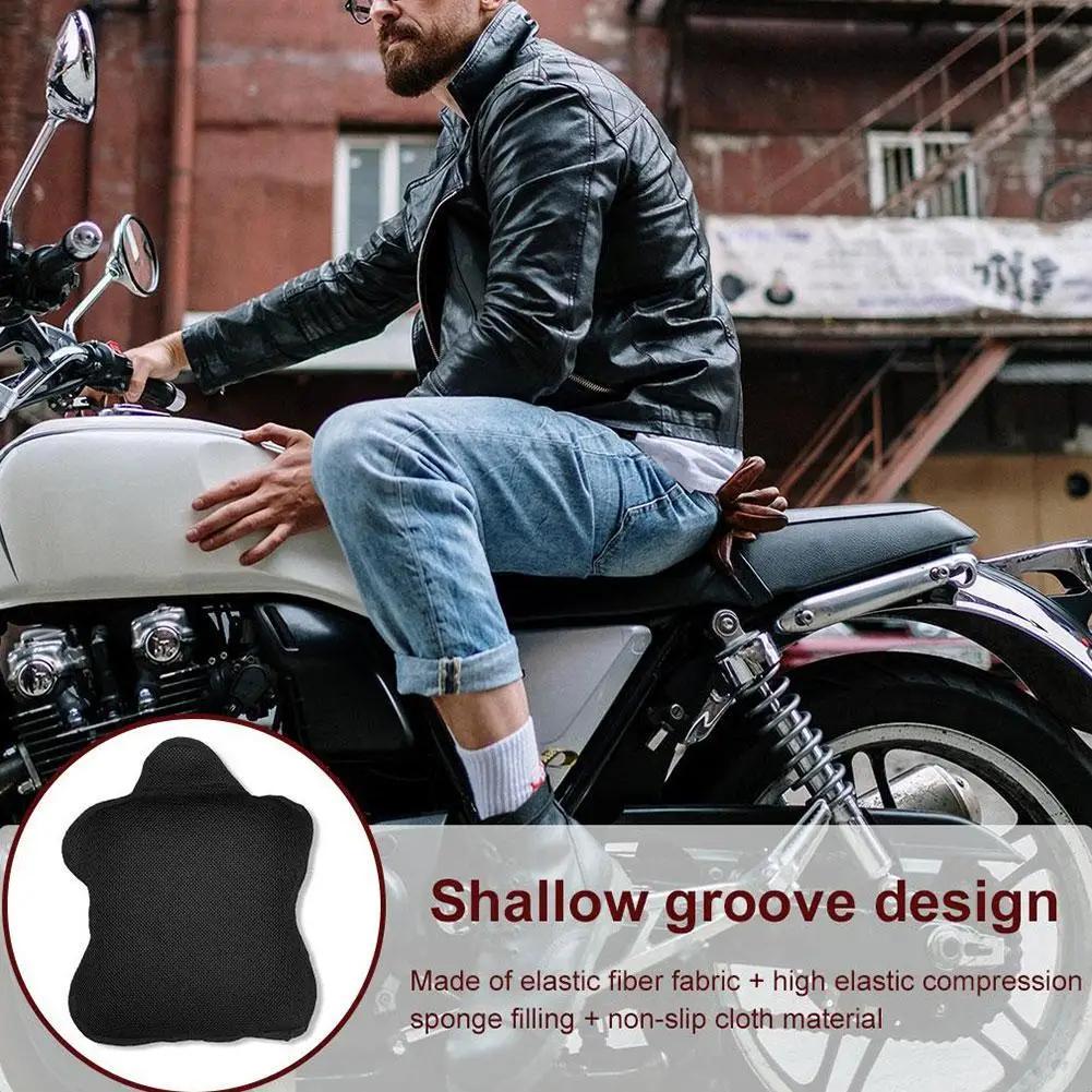 Coussin de siège de moto en Gel, housse de coussin d'air respirante et isolante thermique, protectio