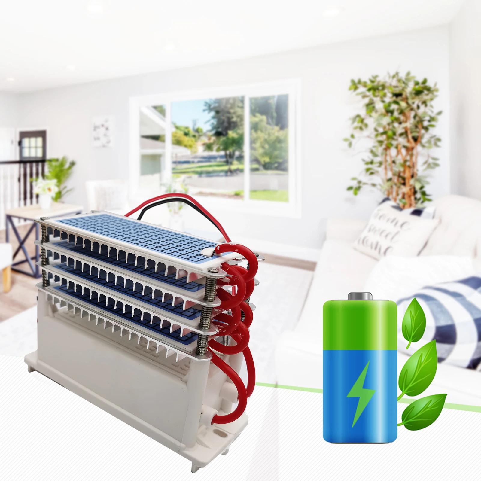 Générateur d'ozone 40000 mg/h, plaque d'ozone en céramique intégrée, purificateur d'air lavable pour