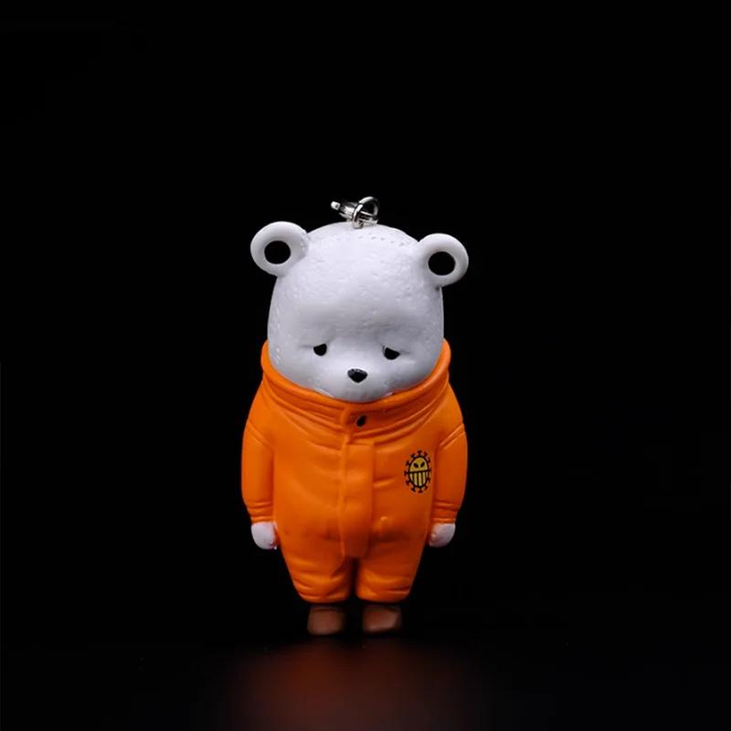 ONE PIECE Bepo Anime porte-clés figurines d'action sac à dos pendentif dessin animé jouet poupée hom