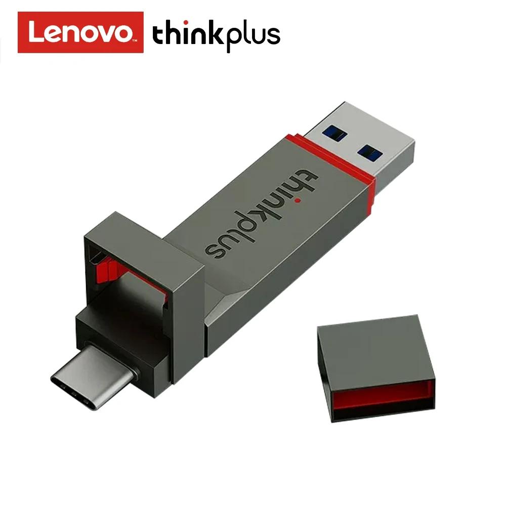 Clé USB Thinkplus USB3.2 Type-C OTG double port portable, disque SSD, lecteur flash USB 256 Go 512 G