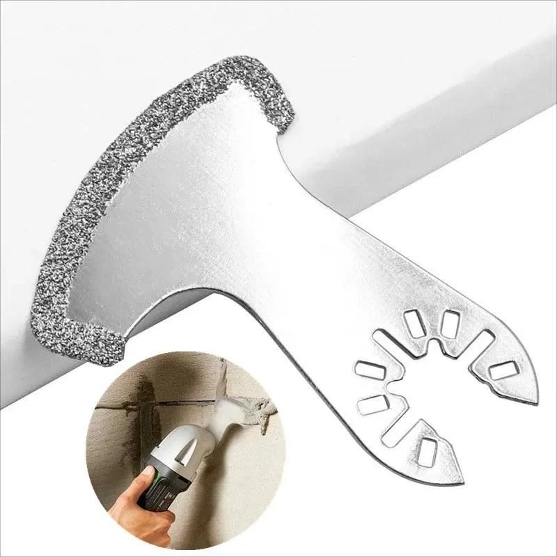Lames de scie oscillantes en diamant, multi-outils pour les remplisseurs de ponçage rugueux, carreau