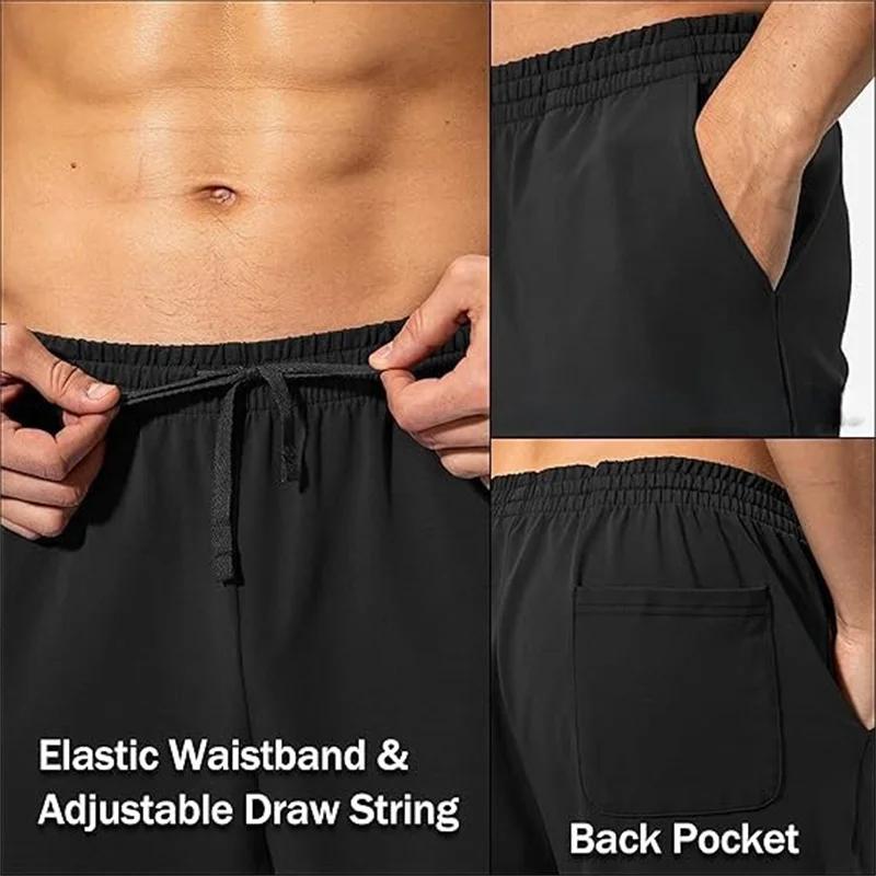 Pantalon de sport homme 2026 basketball course ample respirant séchage rapide confort