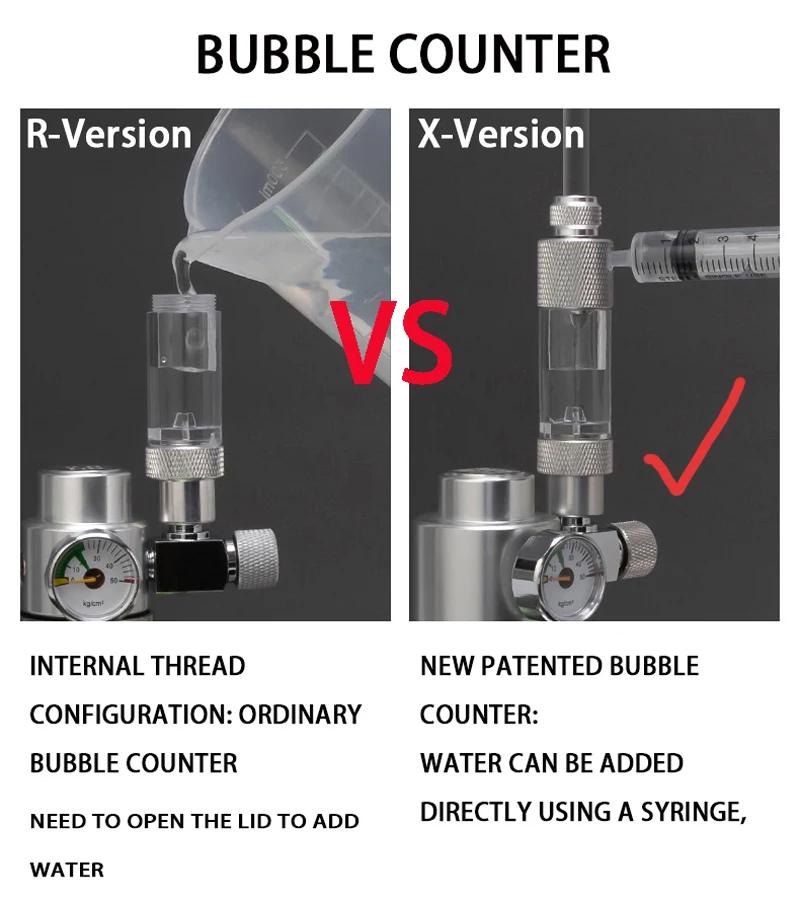 Générateur de CO2 pour aquarium, système de générateur à intervalles de CO2, électrovanne, diffuseur