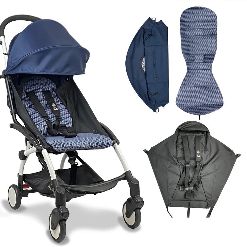 Housse de siège avec dossel, accessoires de poussette, coussin de siège Compatible avec Babyzen YOYO
