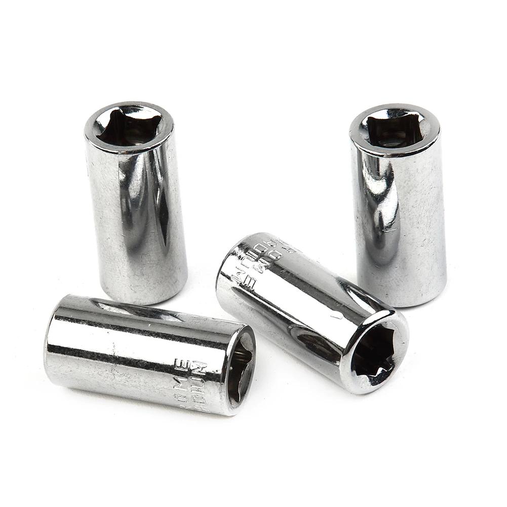 4 pièces 1/4 "entraînement carré à 1/4" embouts à douille hexagonale convertisseur adaptateur d'embo