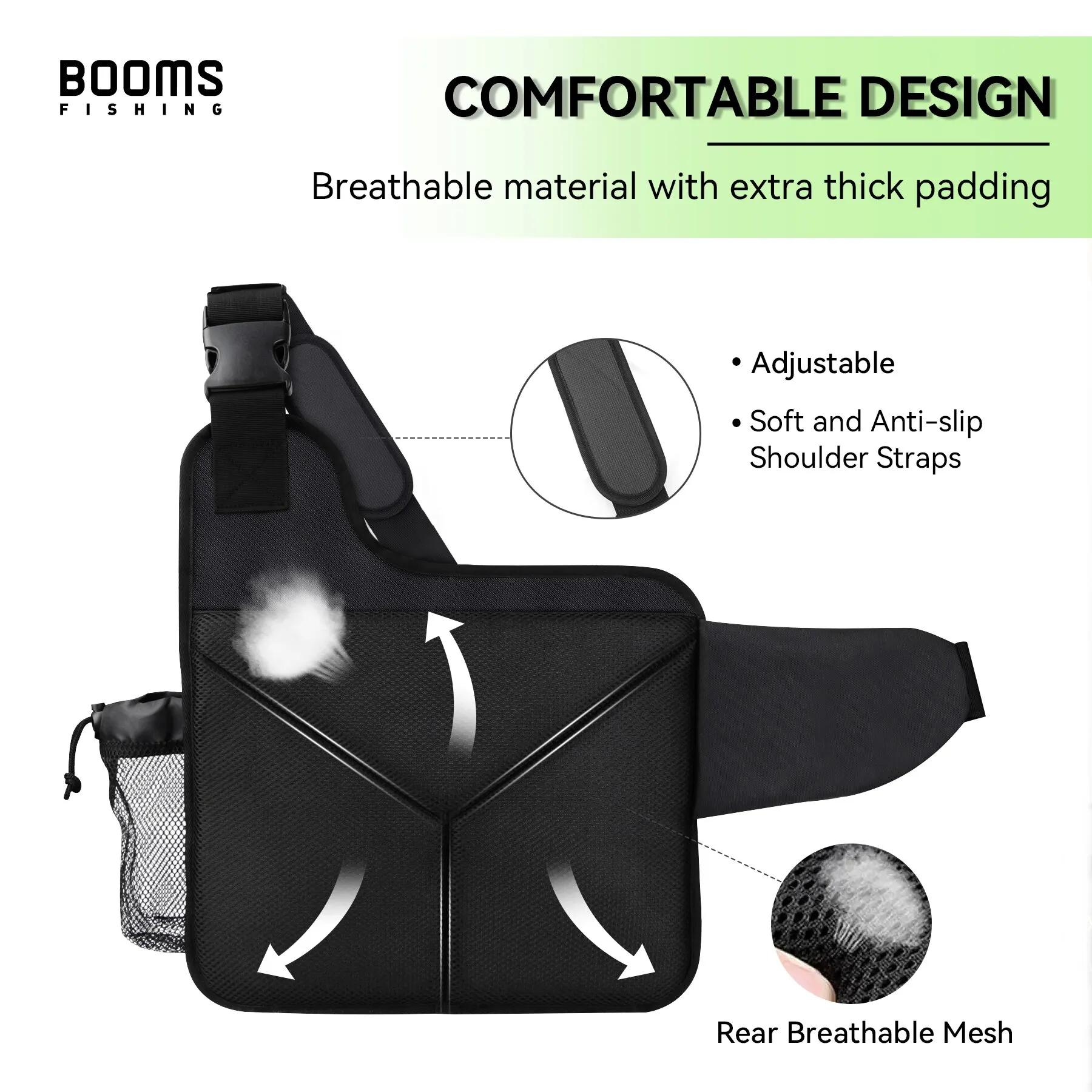 Booms Fishing – sac de pêche IB1, sacs de rangement de matériel de grande capacité, grand sac à dos 
