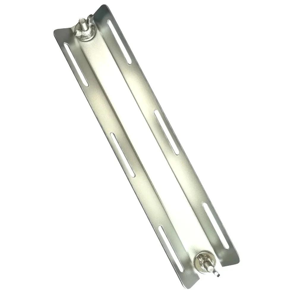 Adaptateur de réservoir unique de plongée sous-marine en alliage d'aluminium pour plaque arrière de 