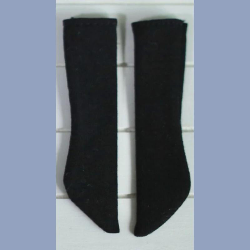 Une paire de chaussettes de poupée Blyth, chaussettes longues de couleur Pure pour Blythe Licca Azon