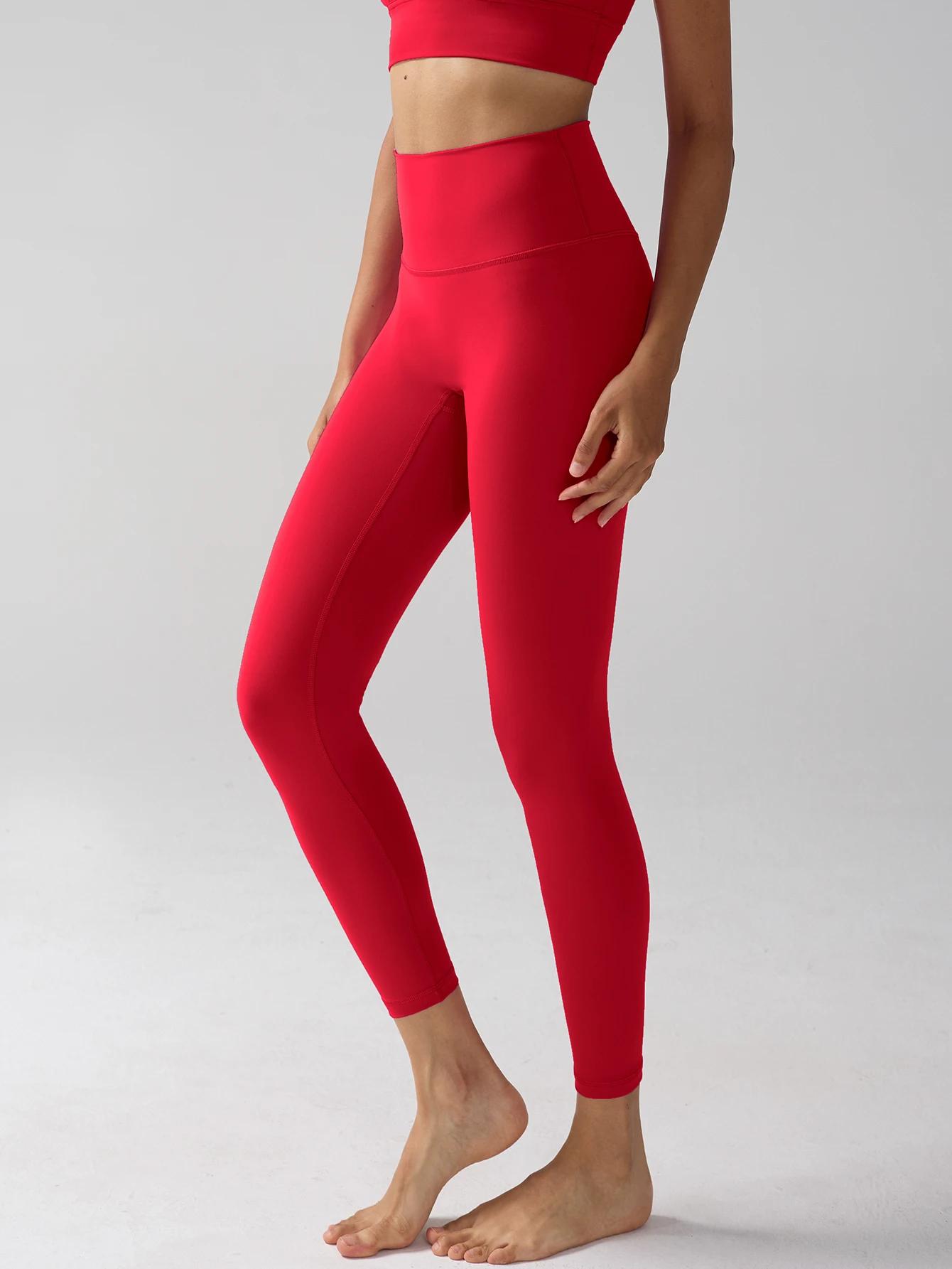 Leggings de yoga taille haute pour femmes, doux, respirants, collants de sport, pantalons de yoga él