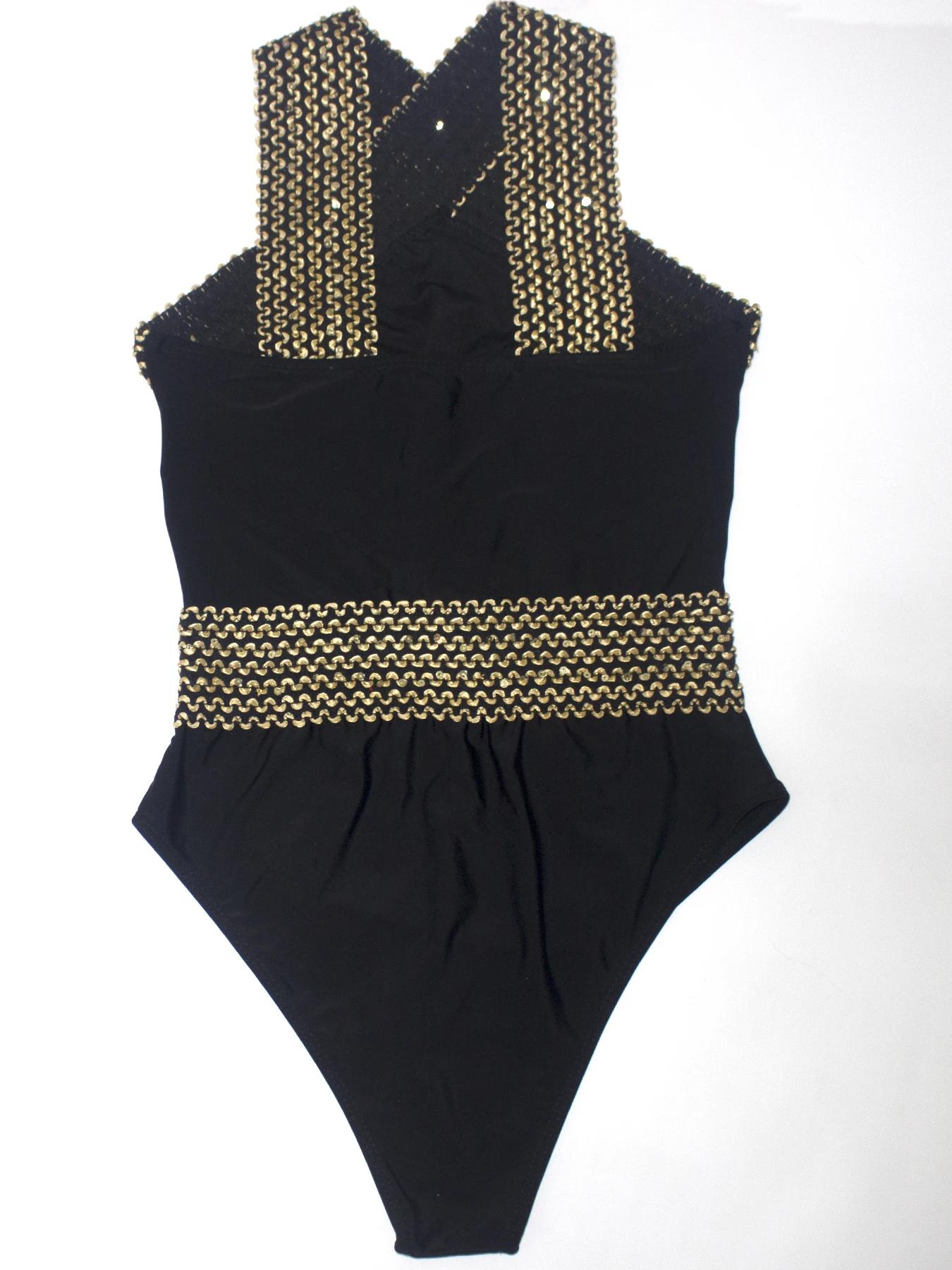 Maillot de bain une pièce bandeau à bretelles croisées pour femmes, contrôle du ventre réglable, mai