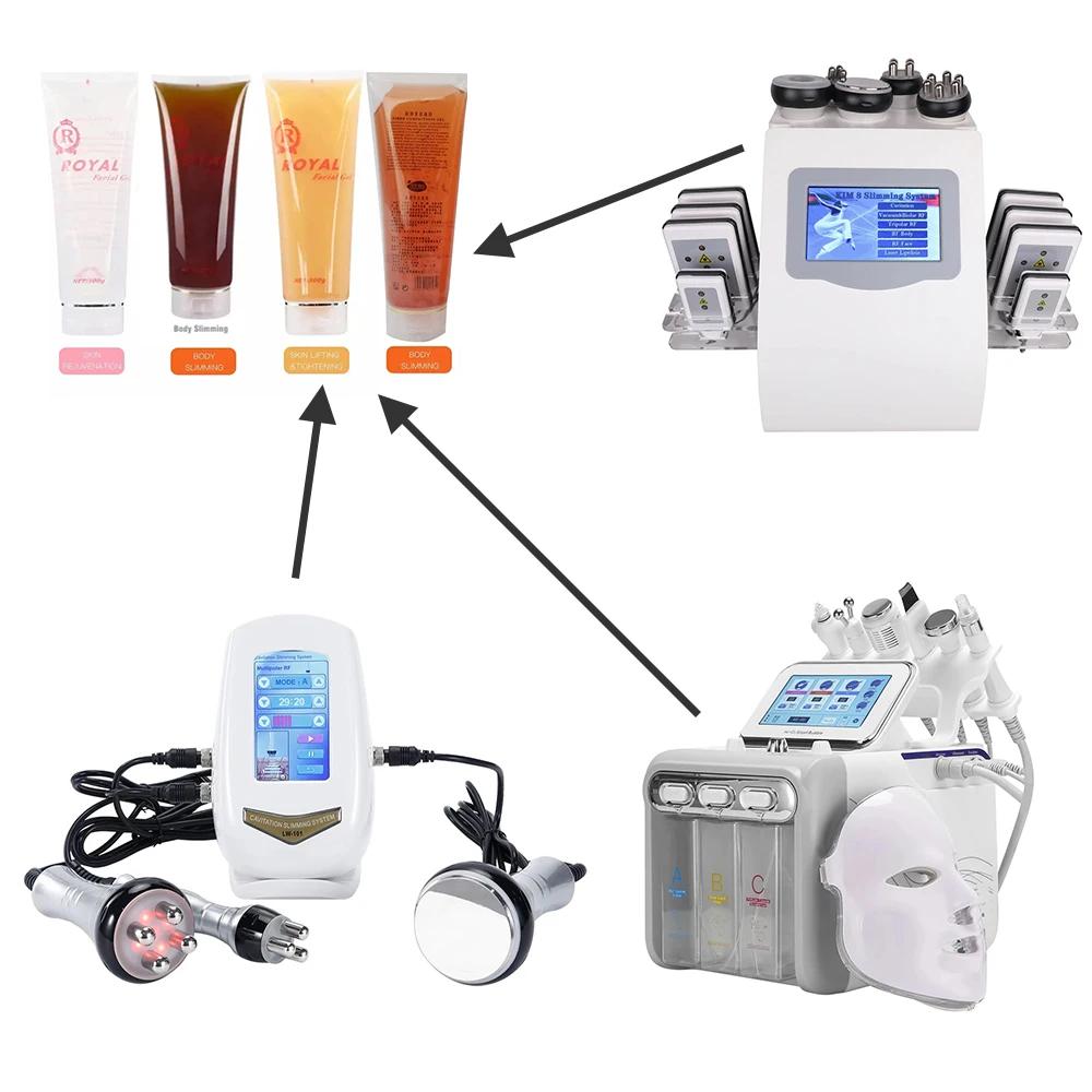 Gel RF ultrasonique 300g pour Cavitation 40K, Machine de beauté amincissante, Gel conducteur à radio