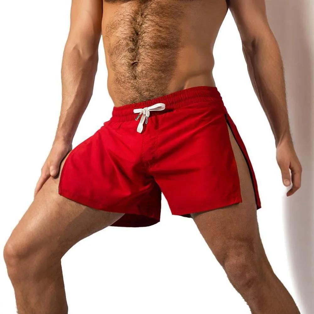 Shorts de sport sexy pour hommes, pantalons de course à pied, sous-vêtements, boxers, tendance, comm