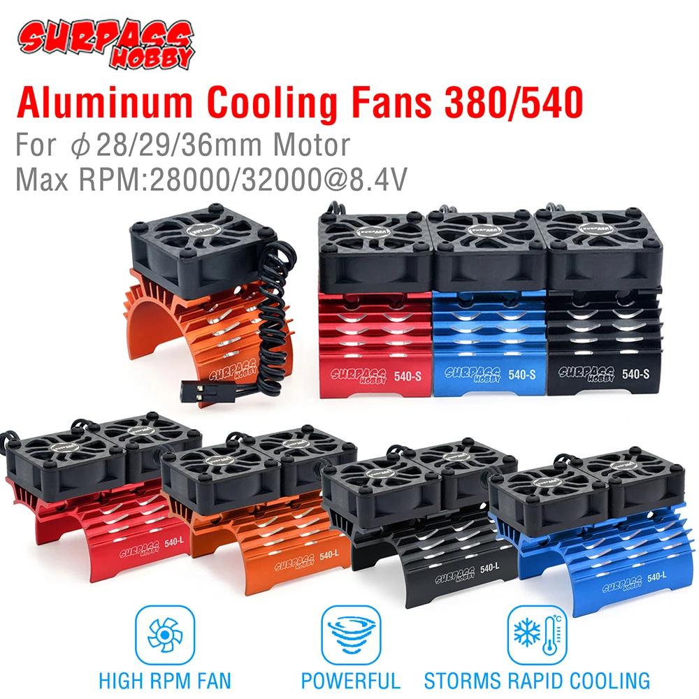 SURPASS HOBBY RC ventilateur de moteur dissipateur thermique de refroidissement pour 380 390 540 550